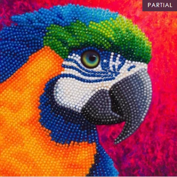 Craft Buddy Craft Buddy “Paradise” 18x18cm Crystal Art Card Kit A86