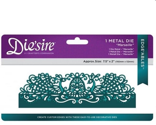 Crafters Companion Die'sire Fancy Edge'ables - Marseille Die