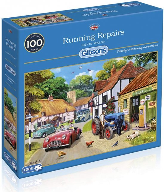 Gibsons Gibsons Running Repairs 1000 Piece jigsaw Puzzle New G6263