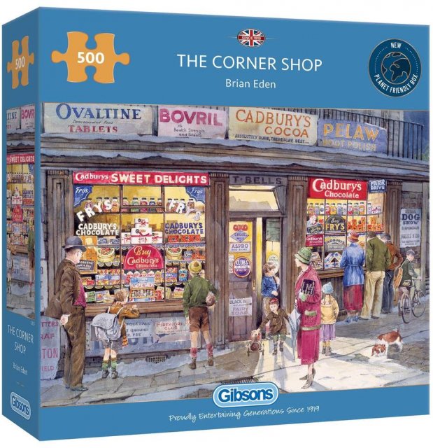 Gibsons Gibsons The Corner Shop 500 Piece Jigsaw Puzzle G857