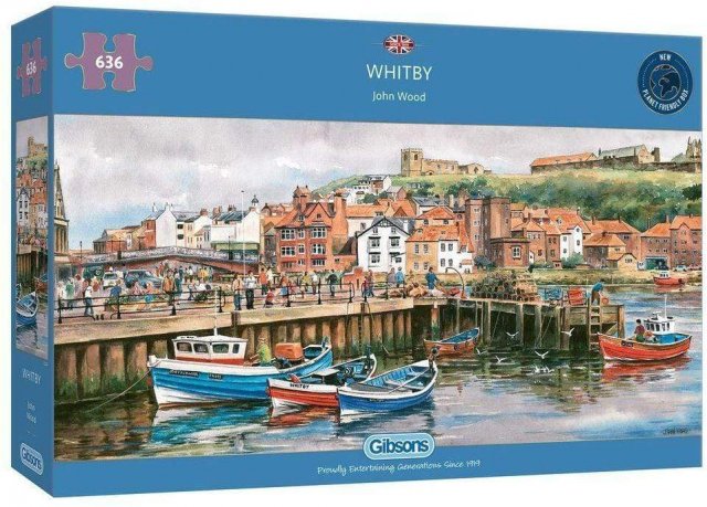 Gibsons Gibsons Whitby 636 Piece jigsaw Puzzle G374
