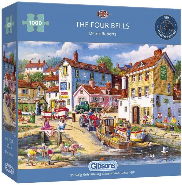 Gibsons Gibsons The Four Bells 1000 Piece jigsaw Puzzle New G6247