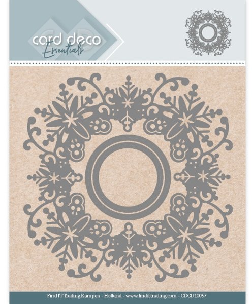 Card Deco Card Deco Essentials Aperture Dies - Snowflake Round CD10057