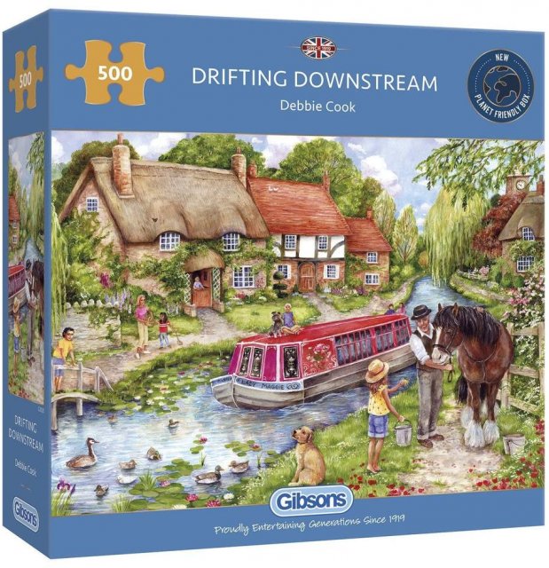 Gibsons Gibsons Drifting Downstream 500 Piece Jigsaw Puzzle G3120