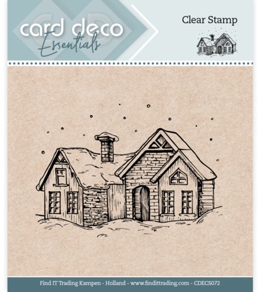 Card Deco Card Deco Essentials - Clear Stamps - Snow House