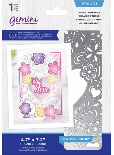 Gemini - Intri’lace Die - Framed with Love