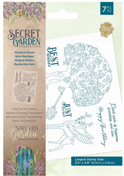 Nature's Garden Secret Garden - Stamp - Mystical Wood