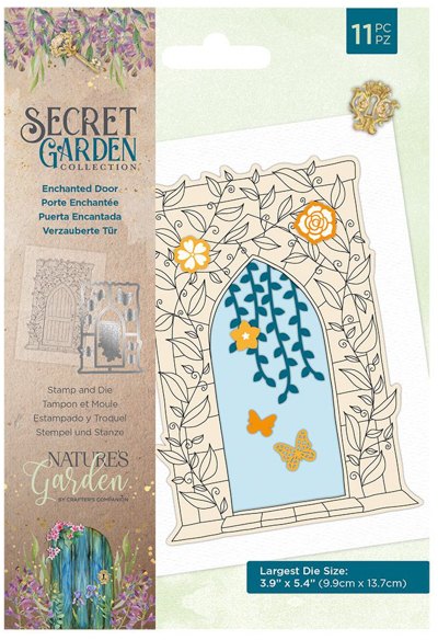 Nature's Garden Secret Garden - Stamp and Die - Enchanted Door
