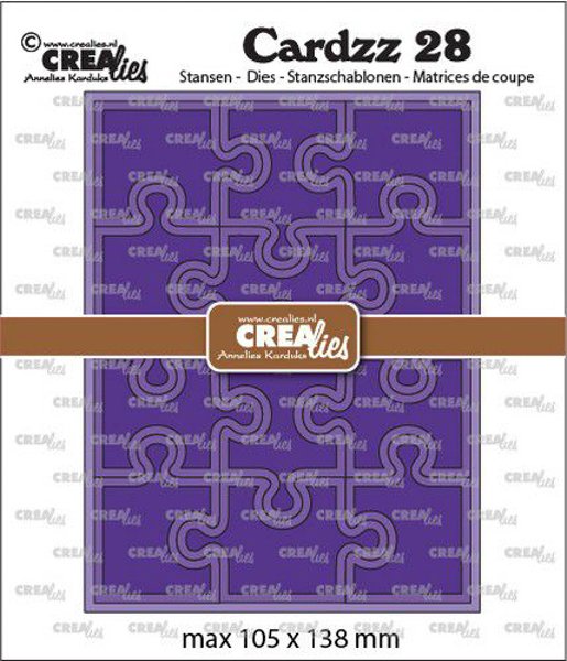 Crealies Cardzz no 28 Jigsaw Puzzle Die CLCZ28