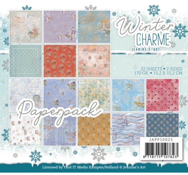 Find It Media Jeanine's Art - Winter Charm Paper Pack