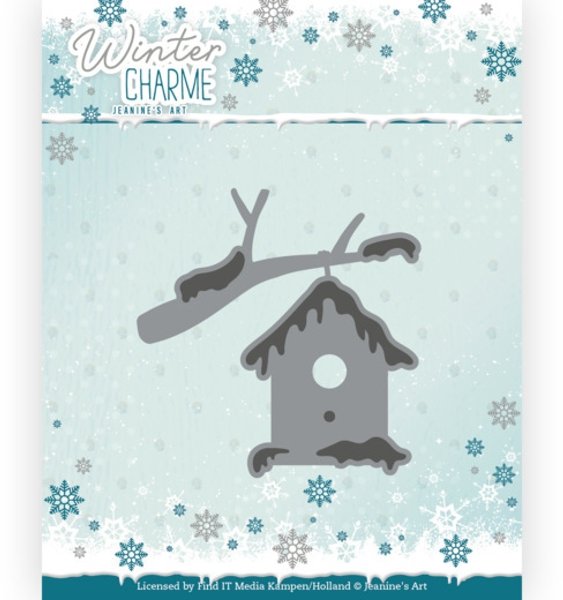 Jeanine's Art Jeanine's Art - Winter Charm - Birdhouse with Snow Die