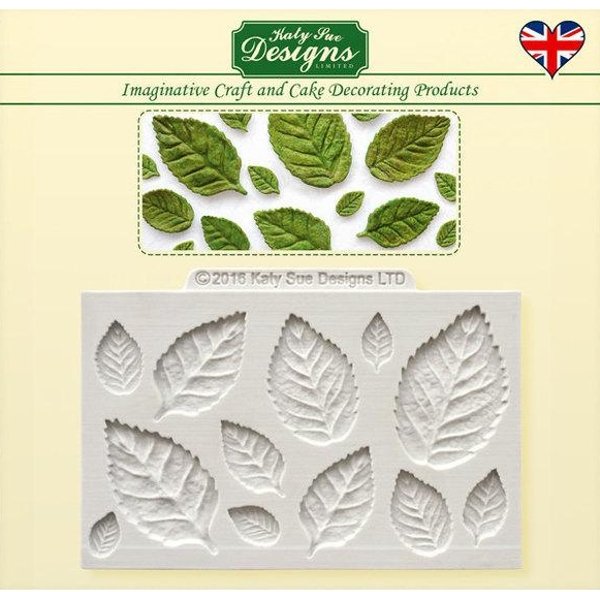 Katy Sue Katy Sue Designs Ltd -  Rose Leaves Silicone Mould CE0050