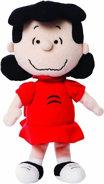 Aurora Official 28cm Peanuts Lucy Soft Toy