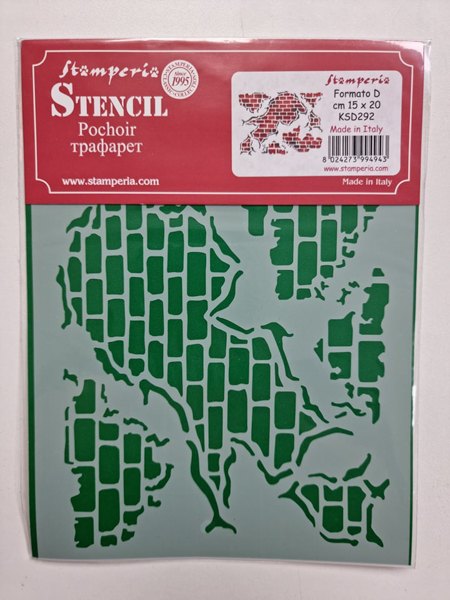 Stamperia Stencil 15cm x 20cm KSD292
