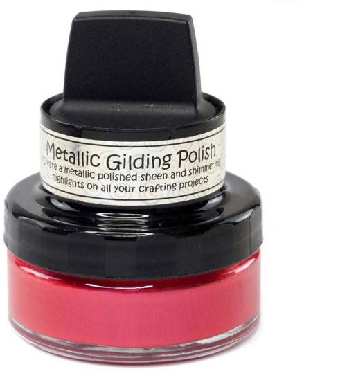 Cosmic Shimmer Metallic Gilding Polish Carmine Red 50ml - 4 for £21.49