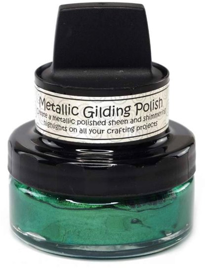 Creative Expressions Cosmic Shimmer Metallic Gilding Polish Green Dragon 50ml - 4 for £21.49