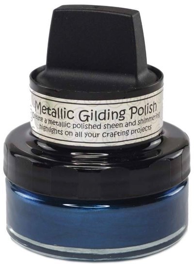 Creative Expressions Cosmic Shimmer Metallic Gilding Polish Petrol Blue 50ml - 4 for £21.49