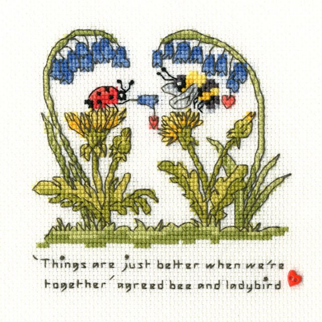 Bothy Threads Bothy Threads Better Together Counted Cross Stitch Kit XETE4