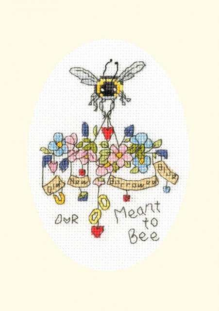 Bothy Threads Bothy Threads Meant To Bee Counted Cross Stitch Greetings Card Kit XGC29