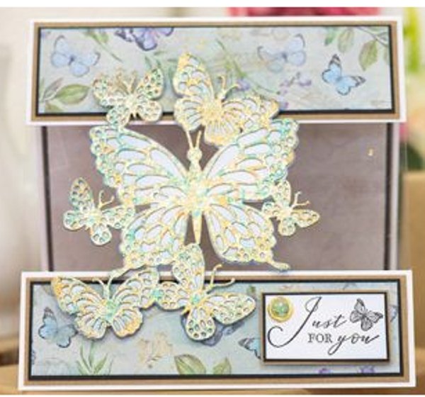 Butterfly Rose Cross House Frame Plate Cutting Dies Embossing Die Paper Crafts 