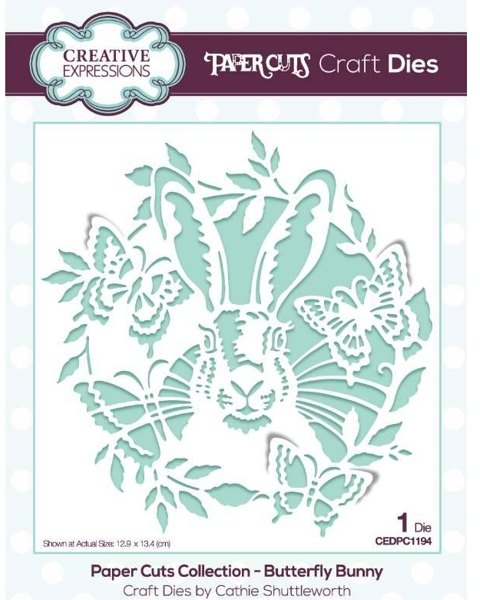 Creative Expressions Creative Expressions Paper Cuts Butterfly Bunny Craft Die