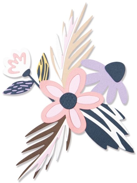 Sizzix Sizzix Thinlits Dies - Bohemian Florals by Jennifer Ogborn 665881