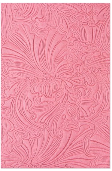 Sizzix Sizzix 3-D Textured Impressions Embossing Folder - Abstract Flowers 665598