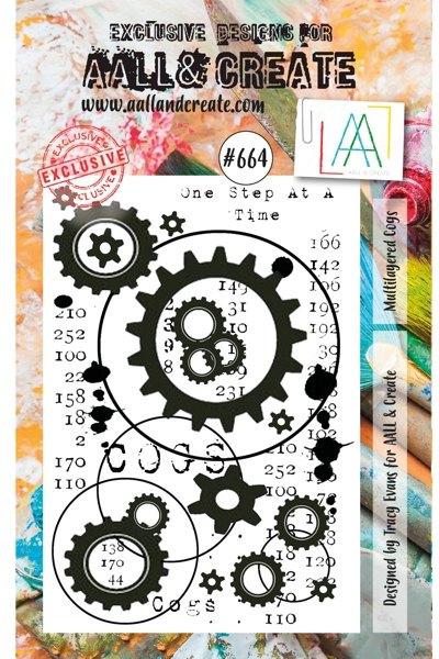 Aall & Create Aall & Create - A7 Stamp #664