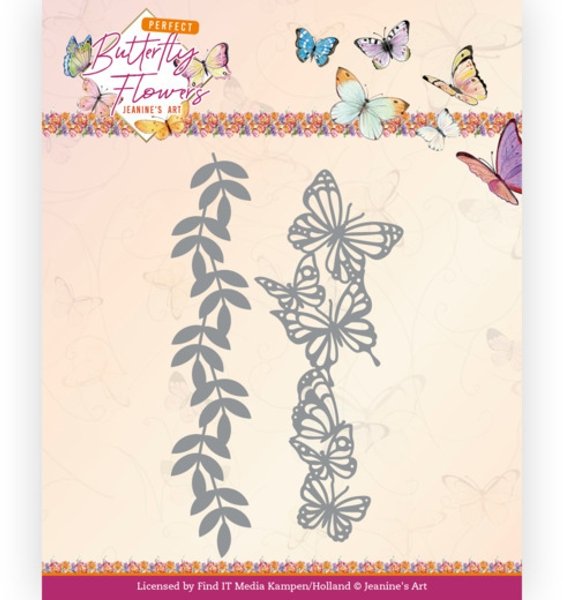 Jeanine's Art Jeanine's Art - Perfect Butterfly Flowers - Butterfly Border