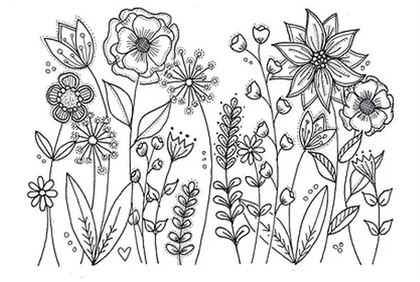 Julie Hickey Julie Hickey Designs - Sweet Meadow Stamp Set