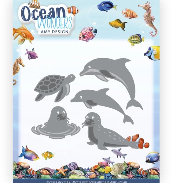 Amy Design Amy Design – Ocean Wonders - Sea Animals Die