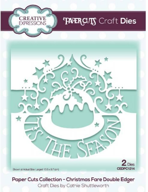 Creative Expressions Creative Expressions Paper Cuts Christmas Fare Double Edger Craft Die