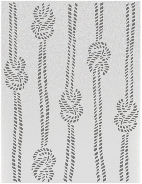 Couture Creations Couture Creations Embossing Folder - Knotted Ropes A6