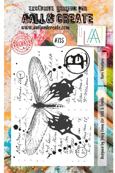 Aall & Create Aall & Create - A7 Stamp #735 - Rare Creature