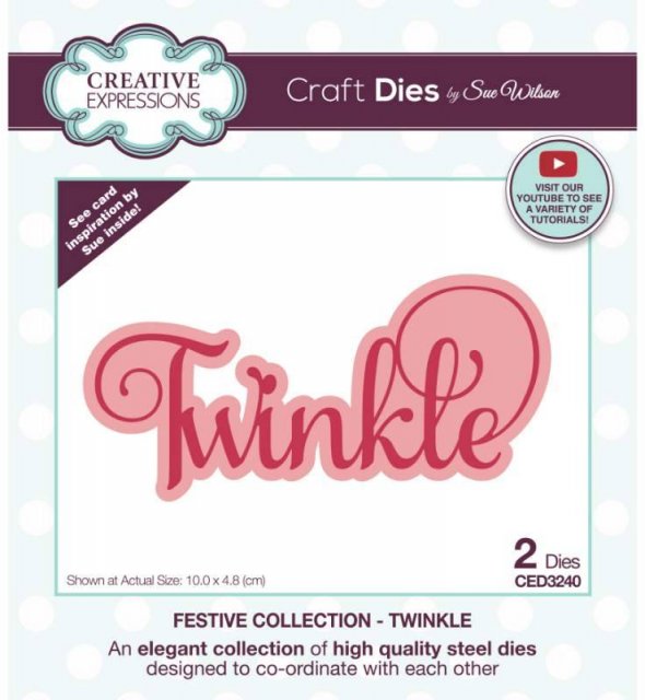 Creative Expressions Creative Expressions Sue Wilson Festive Noble Twinkle Craft Die