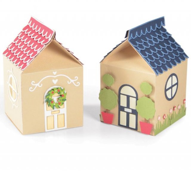 Sizzix Sizzix Thinlits Die Set 21PK - Seasonal House Gift Box
