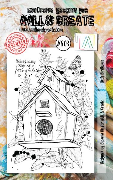 Aall & Create Aall & Create - A7 Stamp #803 - Little Birdhouse