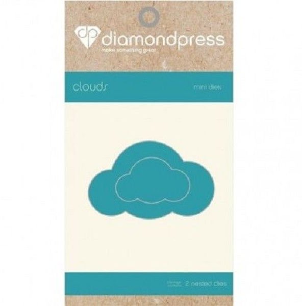 Diamond Press Mini Fashion Die Set - Clouds