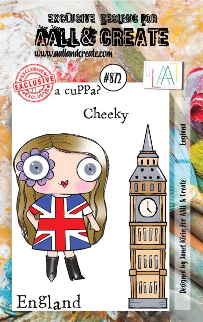 Aall & Create Aall & Create A7 STAMPS #872 - ENGLAND