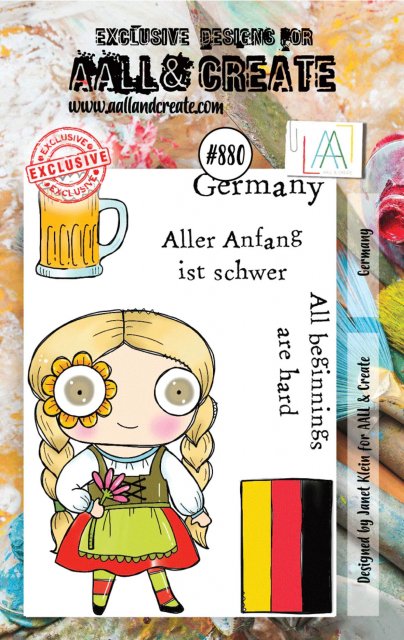 Aall & Create Aall & Create A7 STAMPS #880 - GERMANY