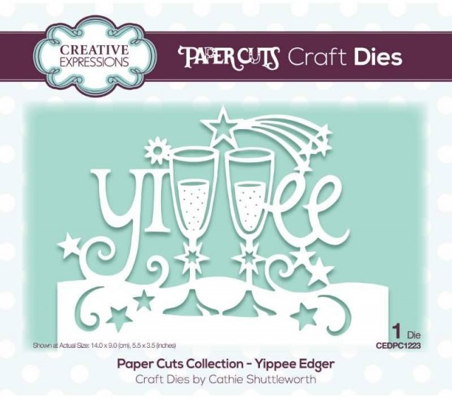 Creative Expressions Creative Expressions Paper Cuts Yippee Edger Craft Die