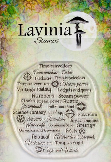 Lavinia Stamps Lavinia Stamps - Steampunk Script LAV782
