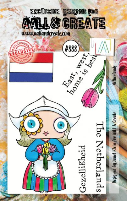 Aall & Create Aall & Create A7 STAMPS - NETHERLANDS #888