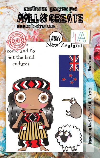Aall & Create Aall & Create A7 STAMPS - NEW ZEALAND #889