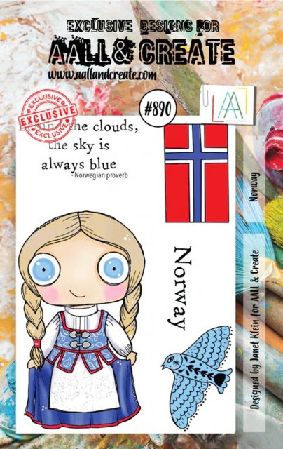 Aall & Create Aall & Create A7 STAMPS - NORWAY #890