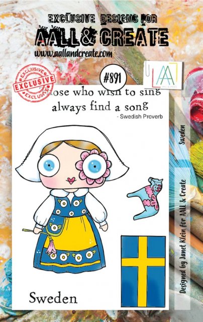 Aall & Create Aall & Create A7 STAMPS - SWEDEN #891