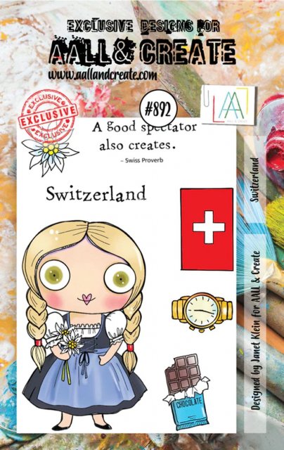 Aall & Create Aall & Create A7 STAMPS - SWITZERLAND #892