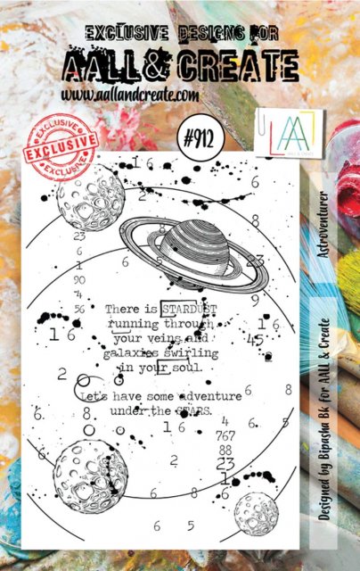 Aall & Create Aall & Create A7 STAMP - ASTROVENTURER #912