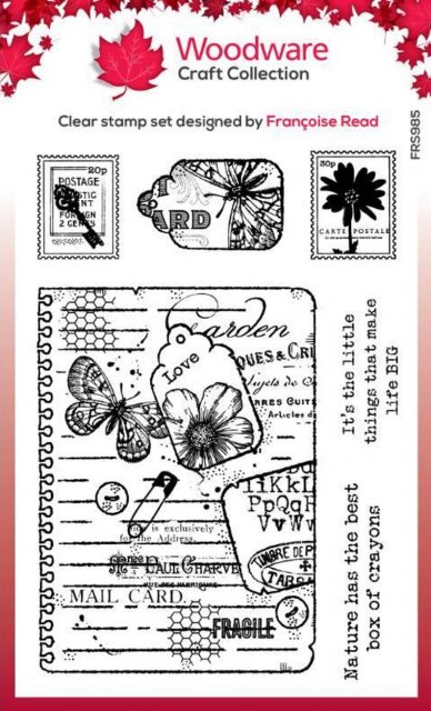 Woodware Woodware Clear Singles Garden Journal 4 in x 6 in Stamp