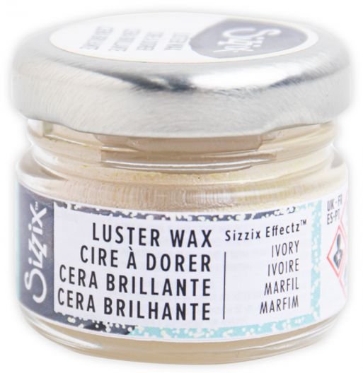 Sizzix Sizzix Effectz - Luster Wax Ivory 20ml  - £4 OFF ANY 3